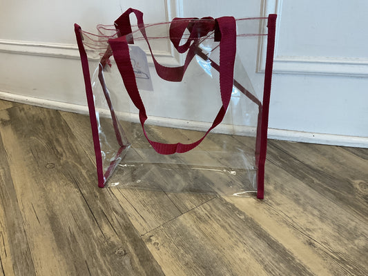 Clear Garnet Tote