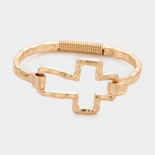 Cross Hook Bracelet