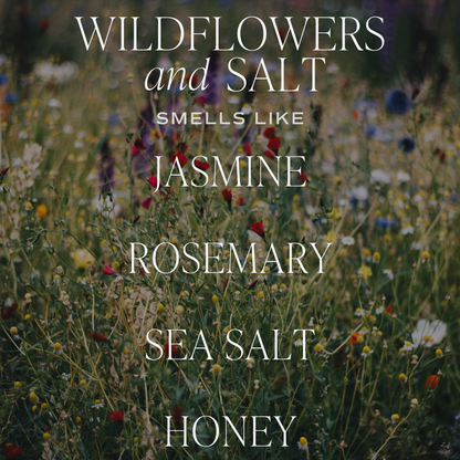 Wildflowers & Salt 9 oz Soy Candle