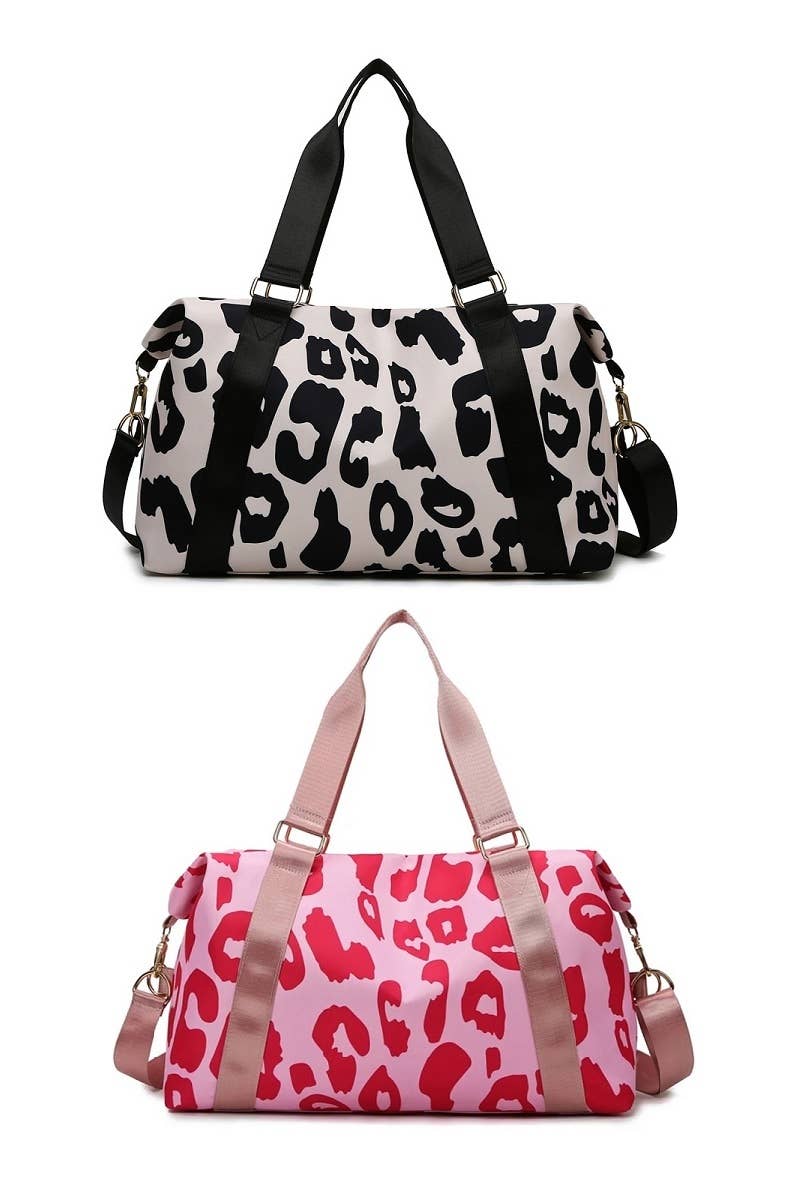 Leopard Duffle Bag