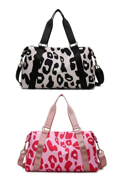 Leopard Duffle Bag