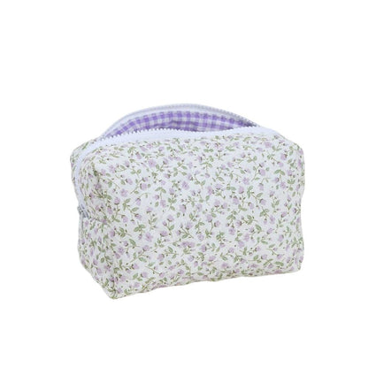 Floral Cosmetic Bag