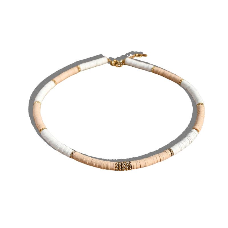 Bohemian Clay Choke Necklace