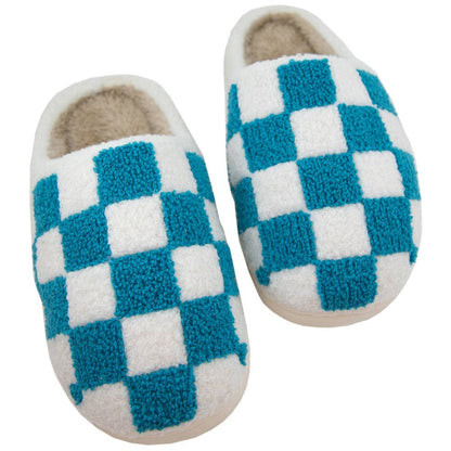 Checkered Slippers