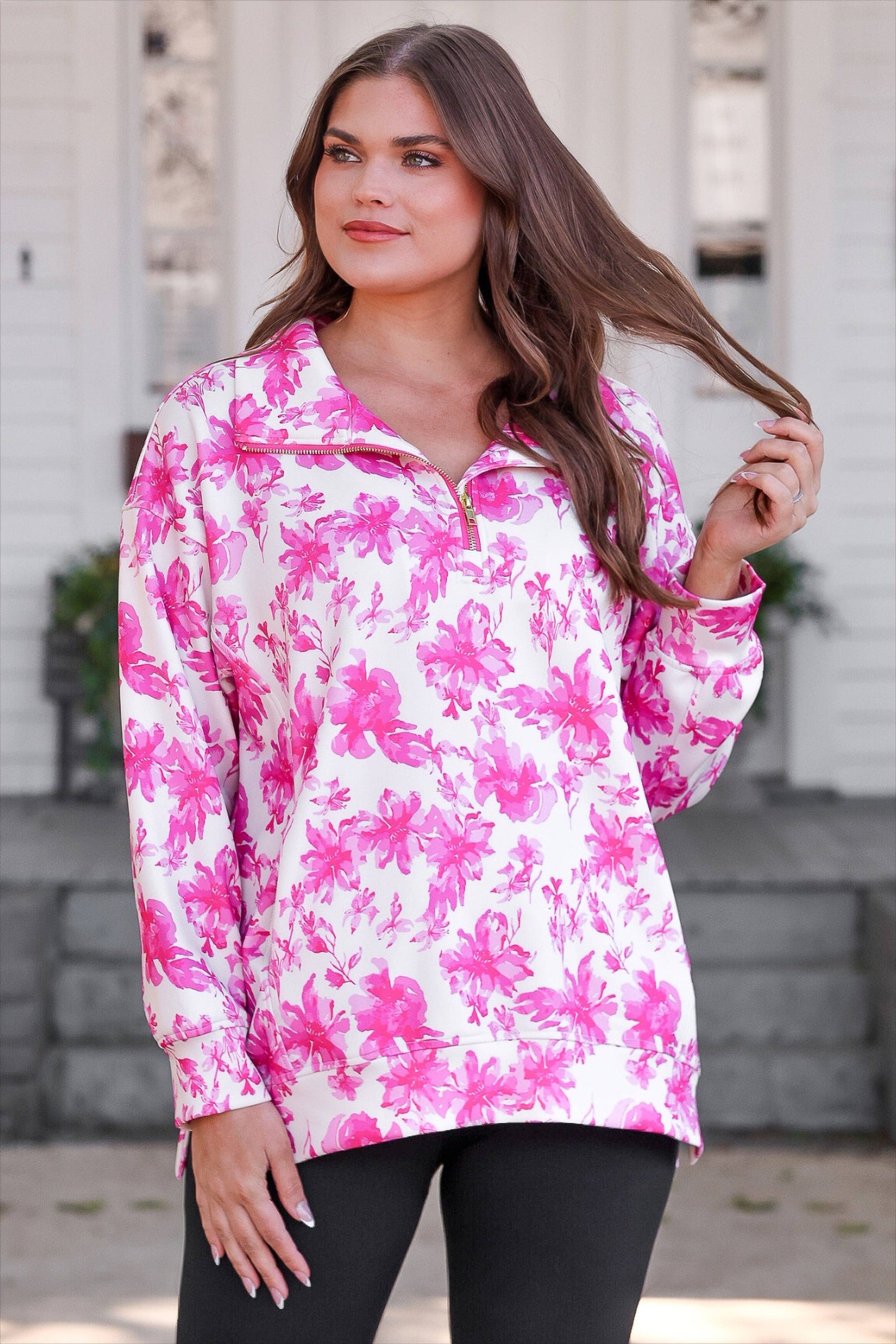 Pullover Pink Blossom