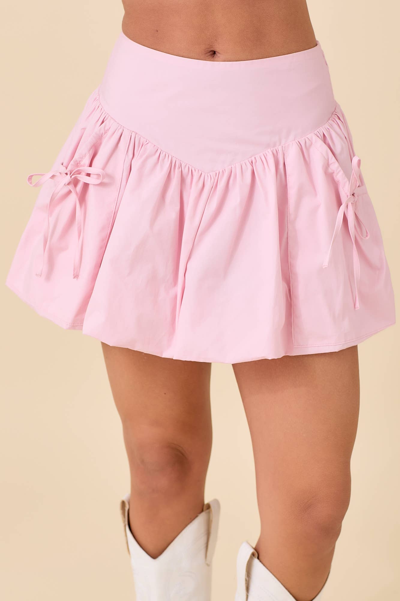 Pink Bubble Skort