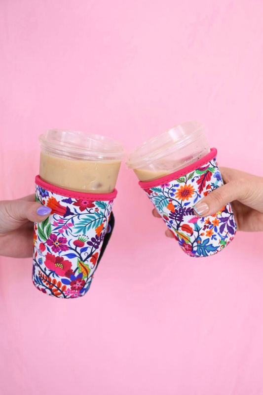 Fiesta White Iced Cup Coolie