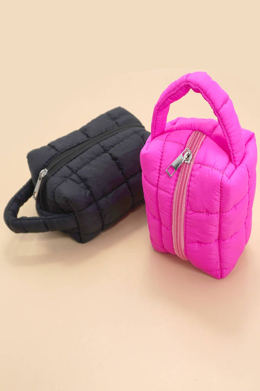 PUFFY COSMETIC CLUTCH