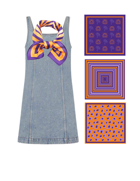 Clemson Bandana Scarf