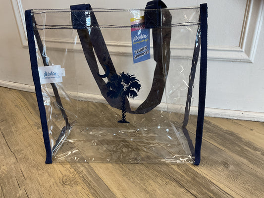 Clear Palmetto Tote