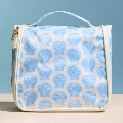 Shell Pattern Print Multi Purpose Travel Organizer Bag