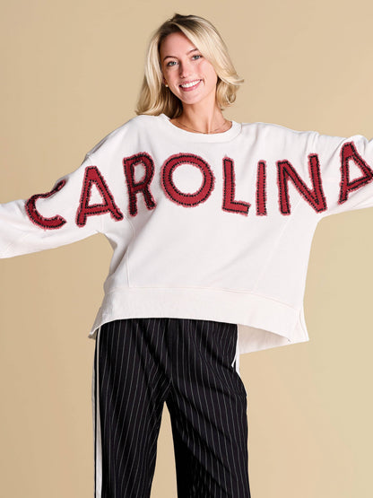 The All-Star Distressed Pullover | South Carolina