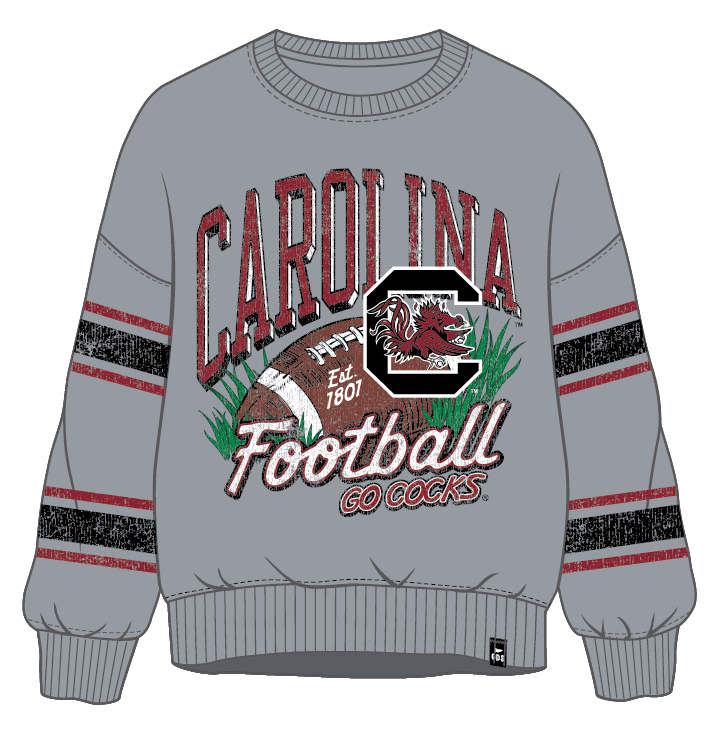 South Carolina Langford Multimedia OS Fleece Crew