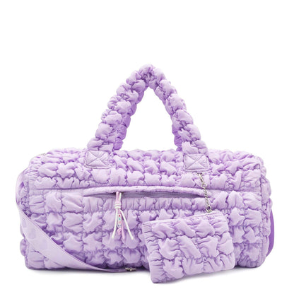 Quilted Scrunchies Duffle Bag