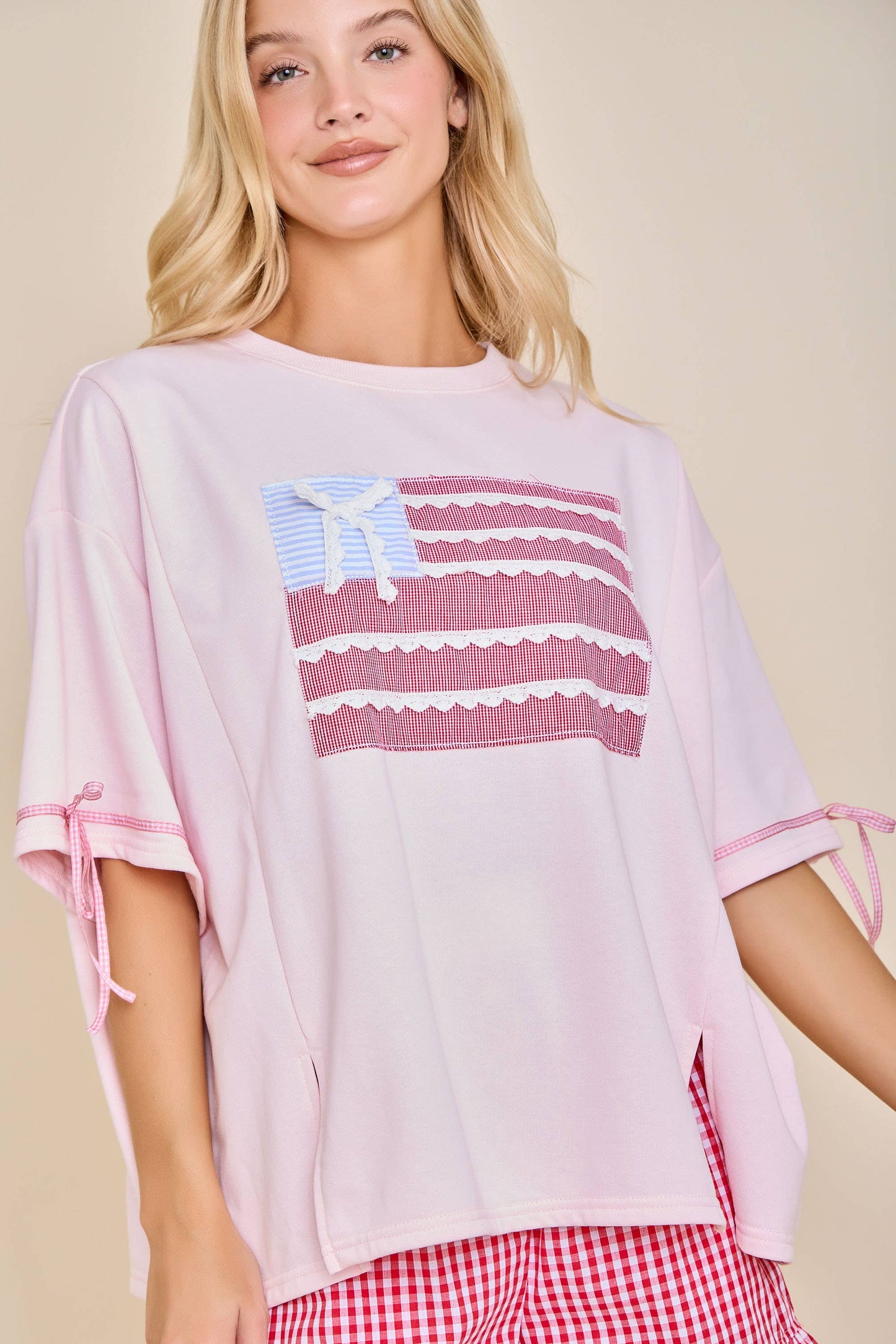 Patriotic Ribbon Top