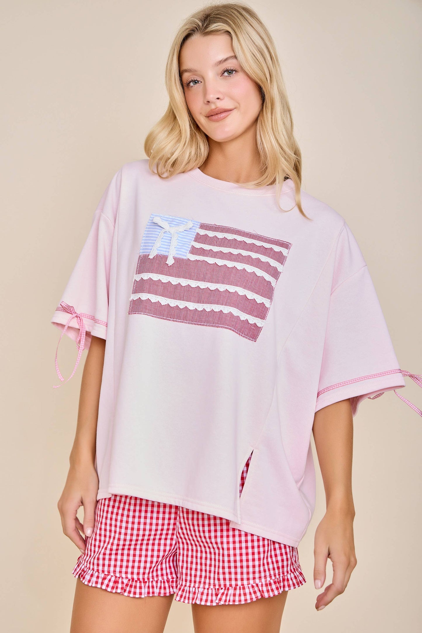Patriotic Ribbon Top