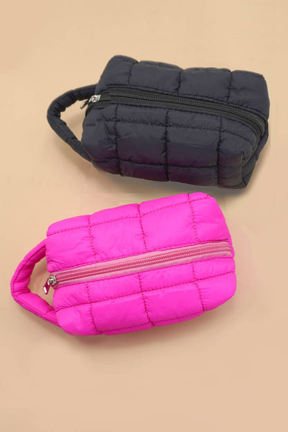 PUFFY COSMETIC CLUTCH