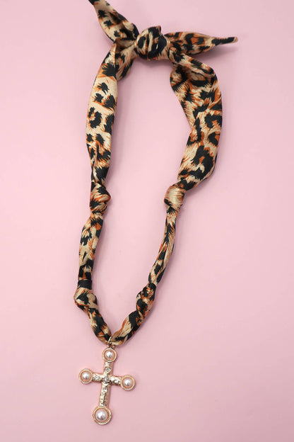 HANDMADE SCARF CHARM NECKLACES