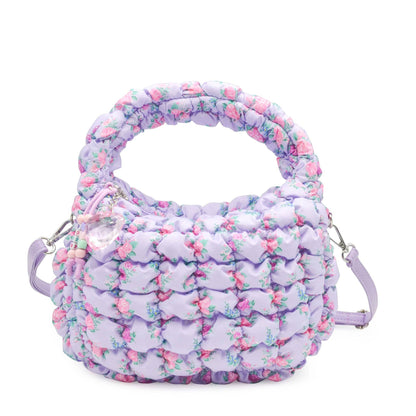 Quilted Floral Crossbody