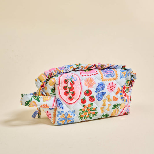 Essentials Quilted Cosmetic Pouch–Ciao Bella