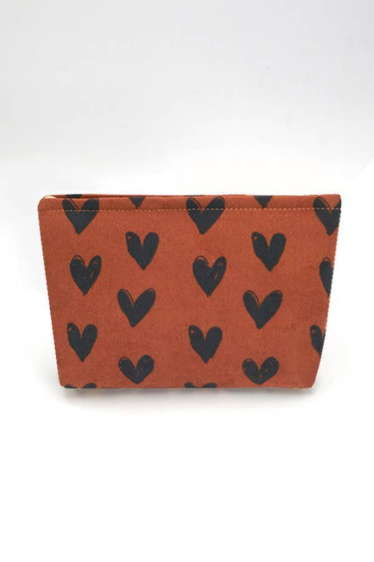 HANDMADE COSMETIC CORDUROY POUCH