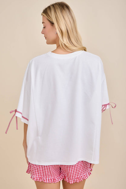 Patriotic Ribbon Top