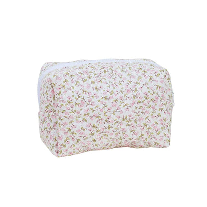 Floral Cosmetic Bag