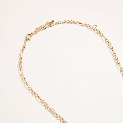 Mediterranean Coastal Beach Enamel Charm Necklace