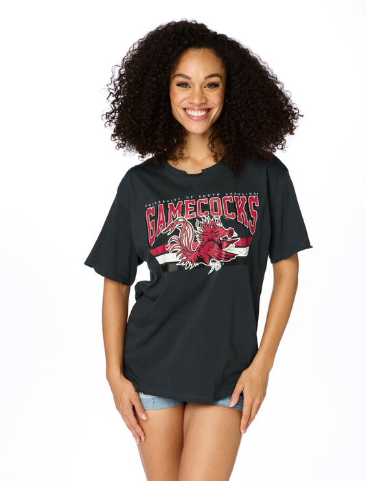 Gamecocks Distressed Boyfriend Tee