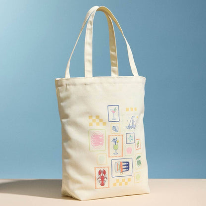 Coastal Icon Print Everyday Carry Tote Bag