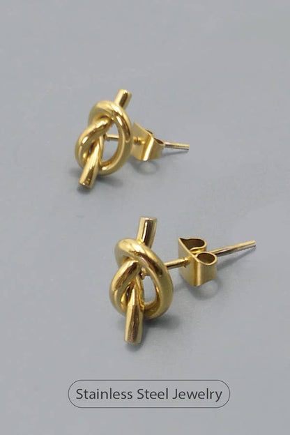 18K KNOT Earrings