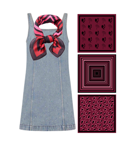 Carolina Bandana Scarf