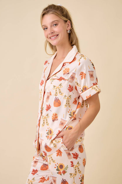 Pumpkin Spice Pajama