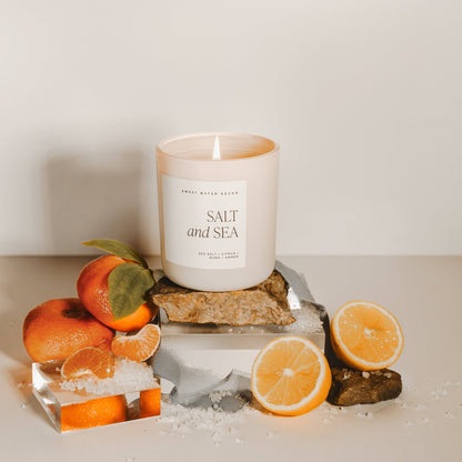 Salt and Sea 15 oz Soy Candle