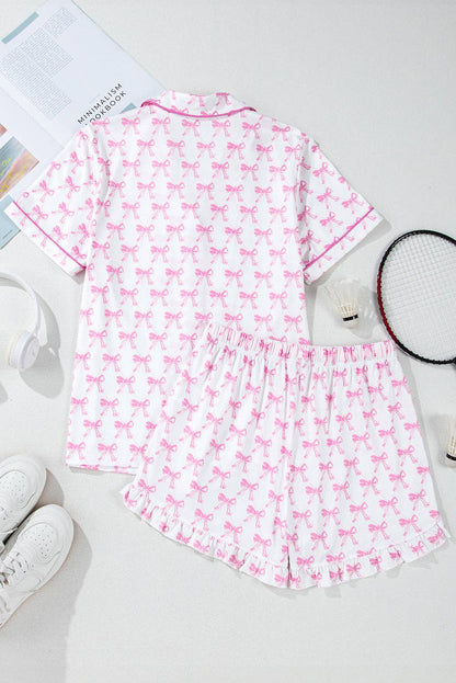 Bow Pajamas Set