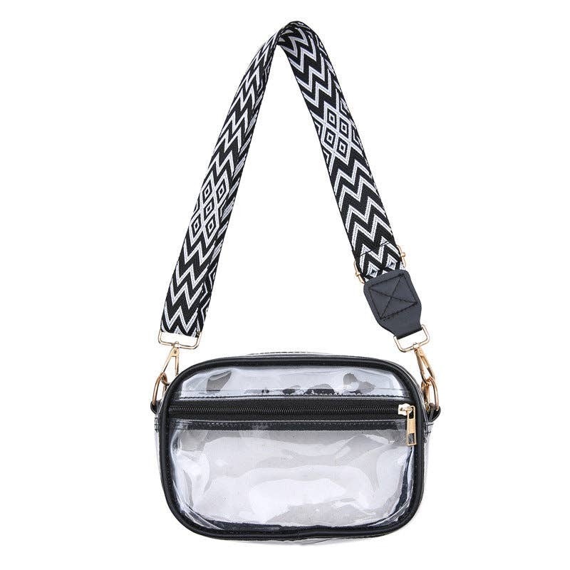 Clear Crossbody Belt Bag Loop