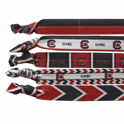 NCAA South Carolina Gamecocks Knotted Hair Tie