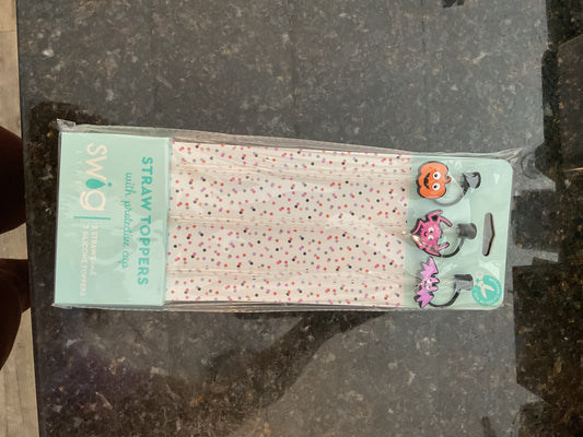 Swig Straw Toppers Sweet & Spooky