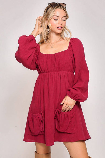 GameDay Babydoll Dress