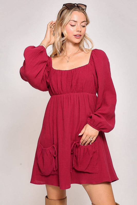 GameDay Babydoll Dress