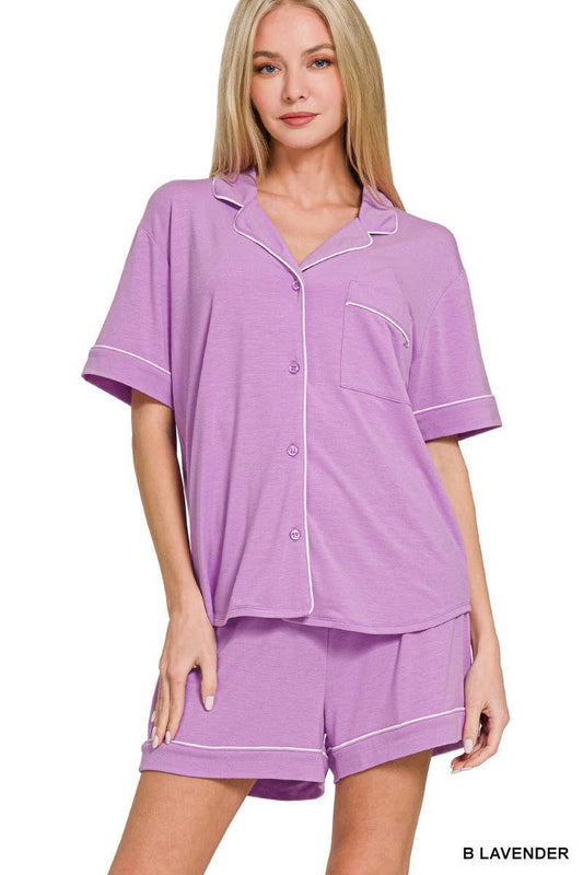 Pajama Set Lavender
