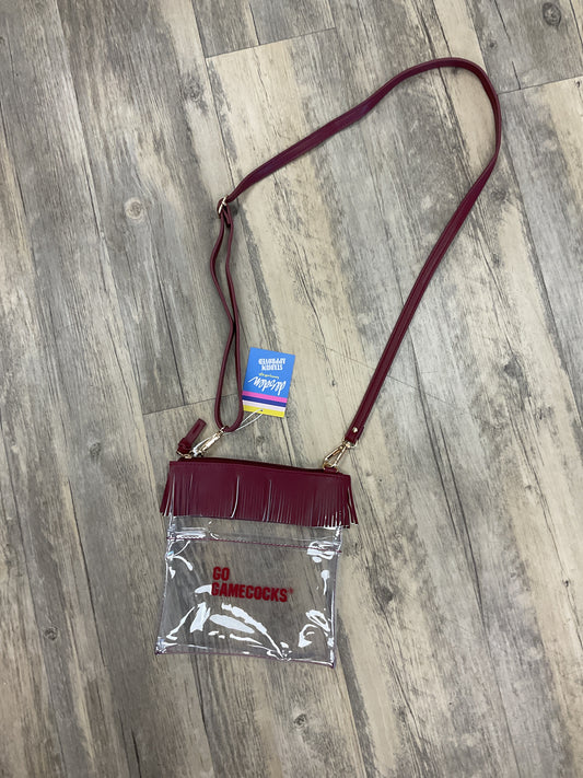Go Gamecocks Clear Tassel Crossbody
