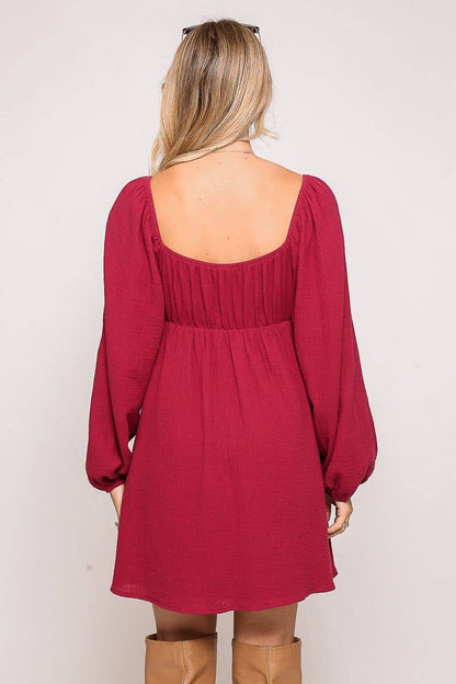 GameDay Babydoll Dress