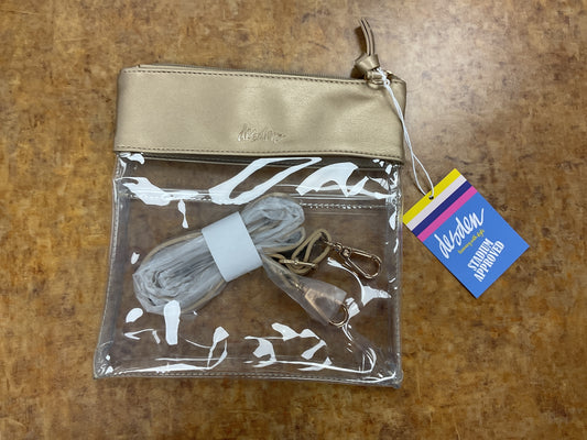 Gold Clear Crossbody Purse