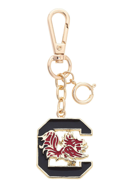 South Carolina Gamecocks Enamel Logo Bag Charm
