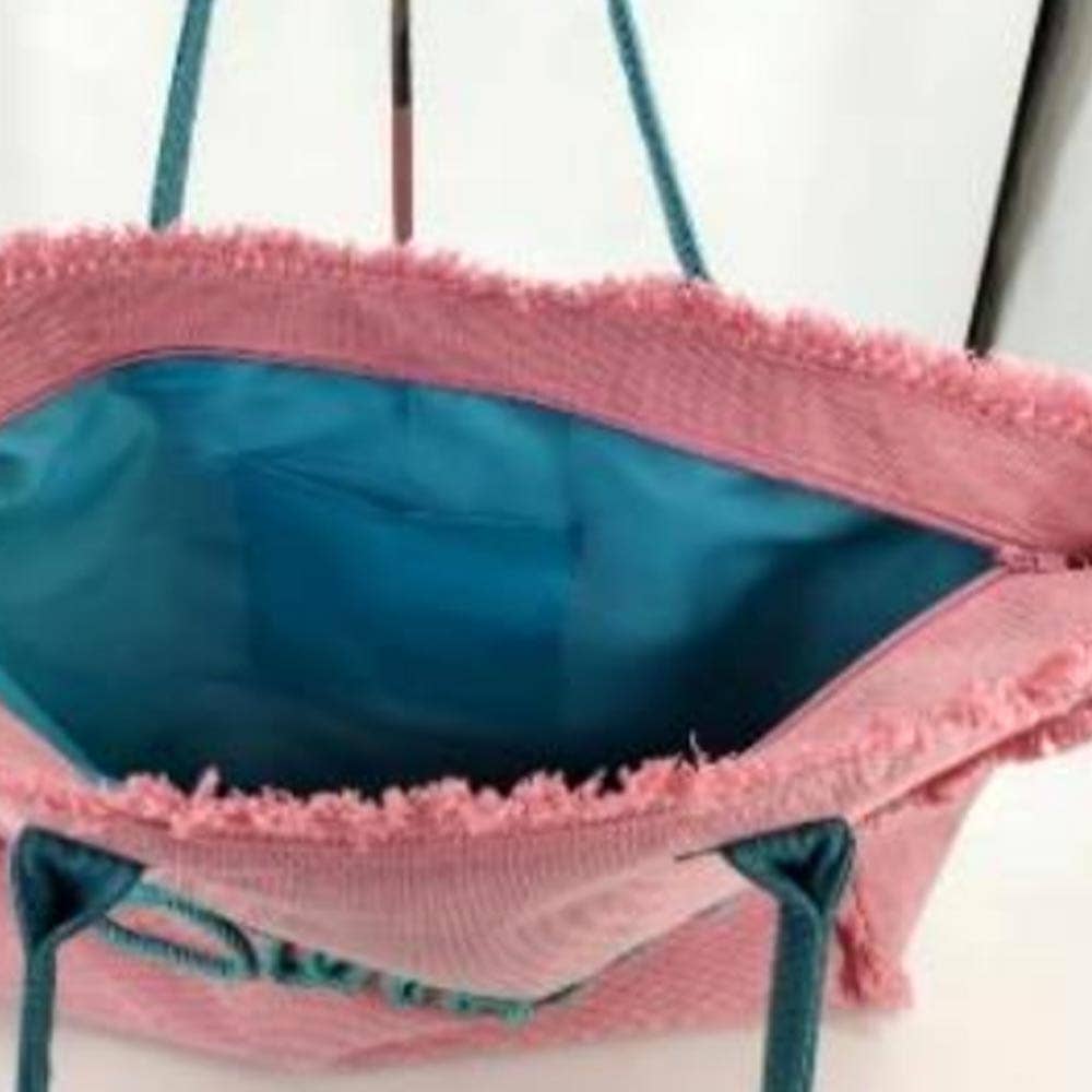 SUMMER Canvas Beach Bag