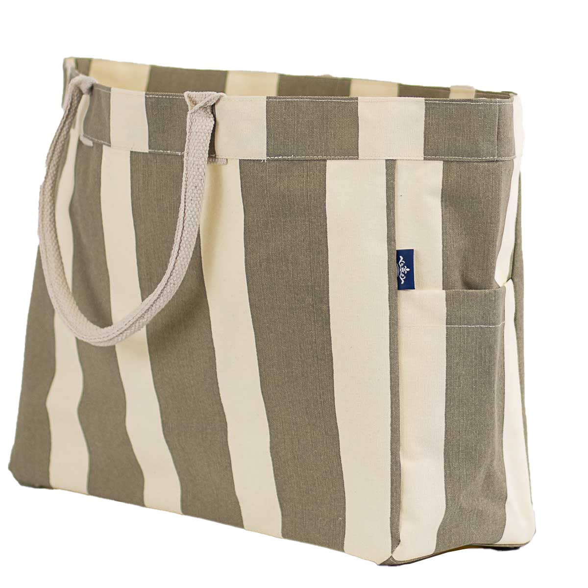 Cabana Stripe Durham Tote Natural