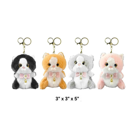 Cat Plush Keychains/Bag Charms