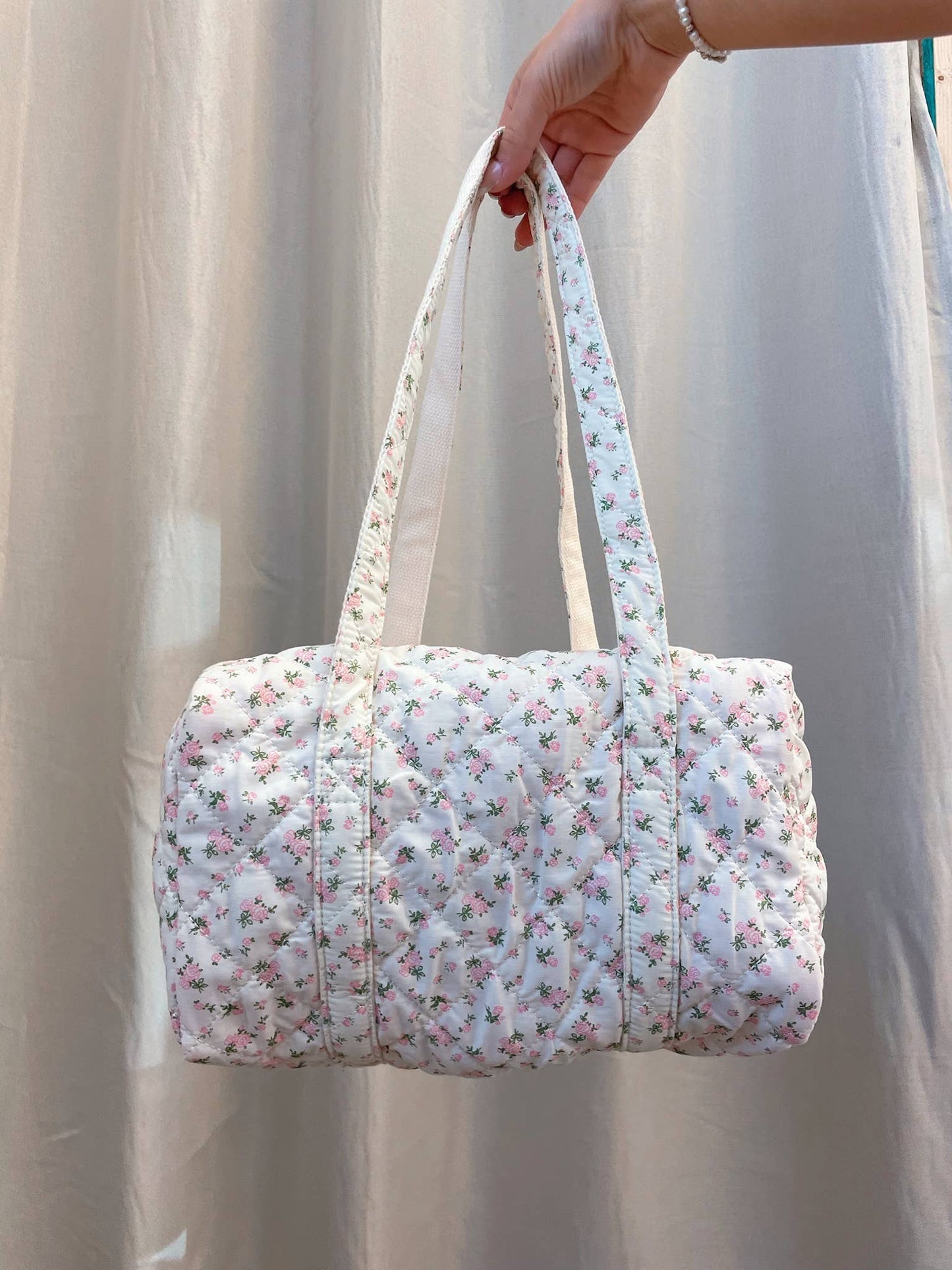 Mini Floral Duffel Bag/Purse
