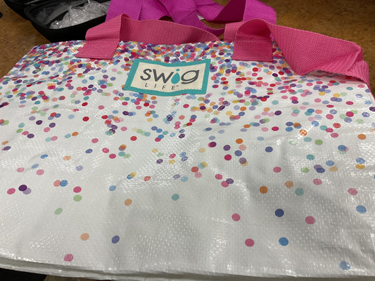 Swig Laminated Tote Bag Confetti